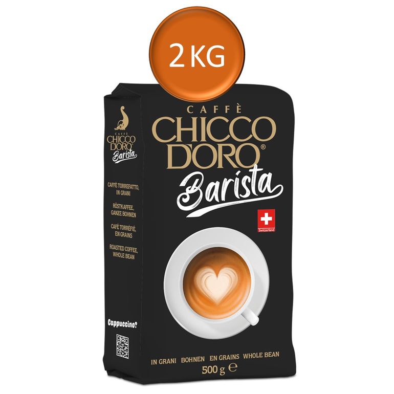 Chicco d'Oro Barista 4x500g, zrnková káva